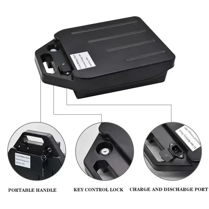 แบตเตอรี่ลิเธียมสำหรับยานยนต์ไ - 60V 30Ah Electric Scooter Battery บทวิจารณ์และราคา