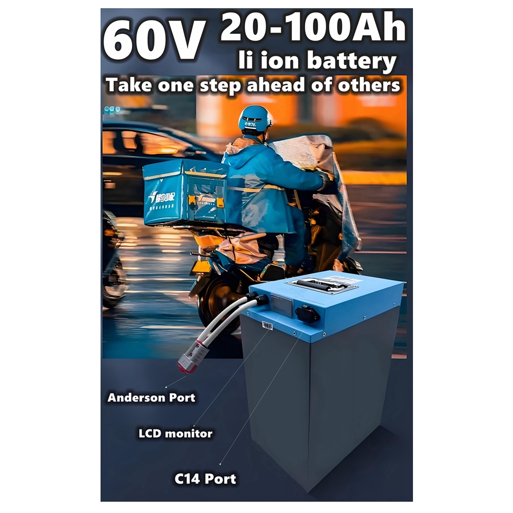 แบตเตอรี่ลิเธียมไอออนสำหรับสกู - 60V 30Ah Electric Scooter Battery บทวิจารณ์และราคา
