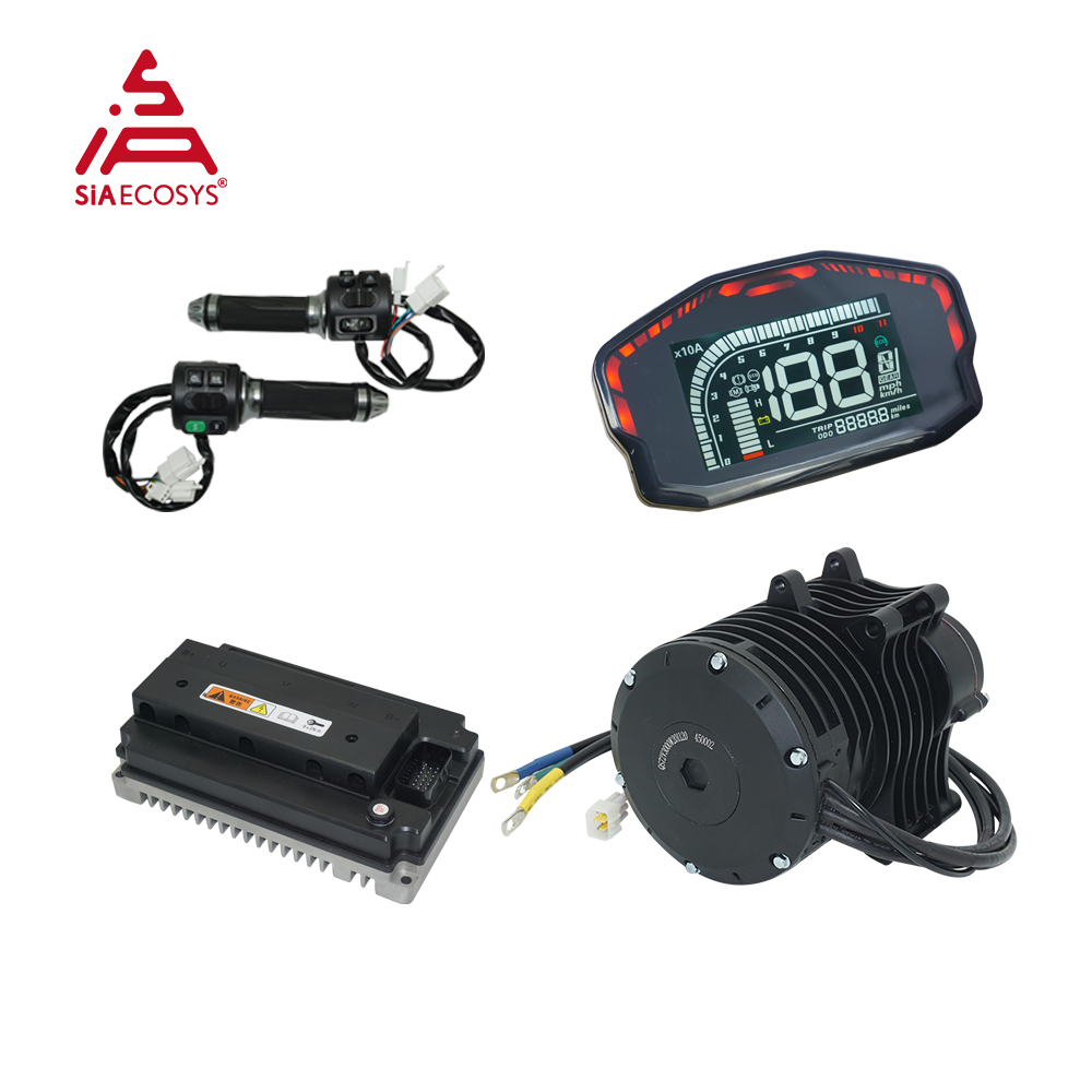 ชุดแปลงมอเตอร์ขับเคลื่อนกลาง Q - Mid Drive Motor Kit 72V 3000W บทวิจารณ์และราคา